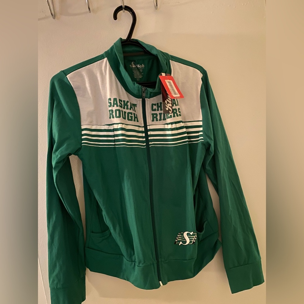 NWT Saskatchewan Roughriders Sweater - Size Large